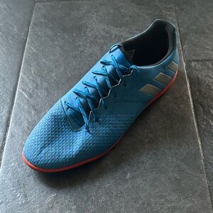Adidas Messi 16.3 Men's Indoor Soccer Shoe Blue/Red/White Size 12